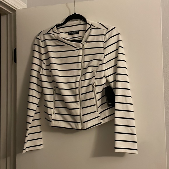 Bagatelle White Jacket with stripes size PS - Picture 5 of 7
